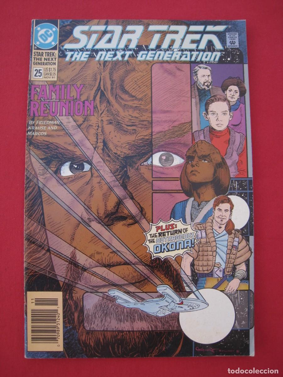 C&oacute;mics: STAR TREK - THE NEXT GENERATION - N&ordm; 25 - DC COMICS - EN INGLES. - Foto 1