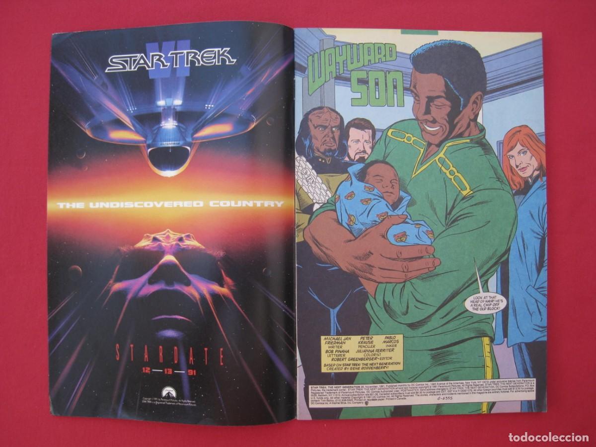 C&oacute;mics: STAR TREK - THE NEXT GENERATION - N&ordm; 25 - DC COMICS - EN INGLES. - Foto 6