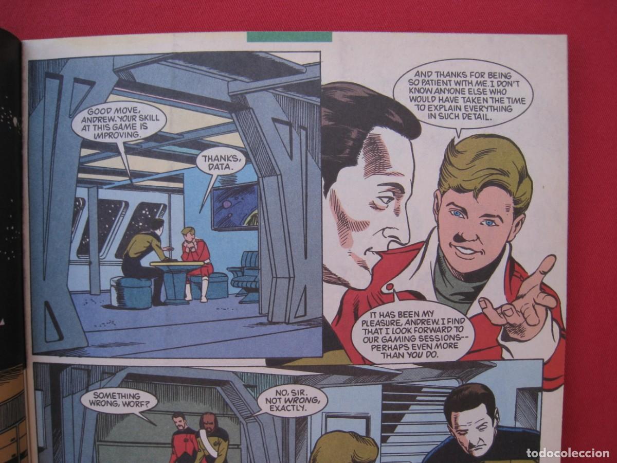 C&oacute;mics: STAR TREK - THE NEXT GENERATION - N&ordm; 25 - DC COMICS - EN INGLES. - Foto 8