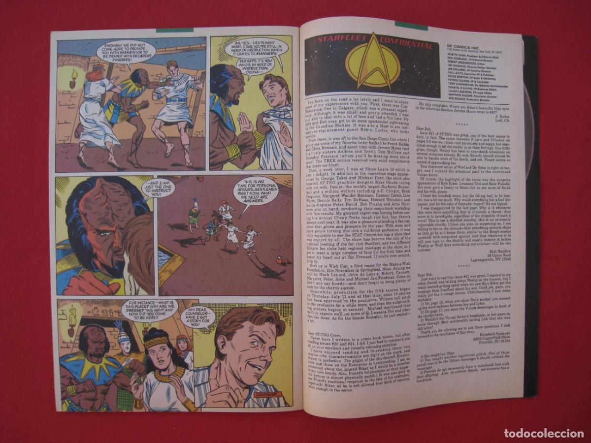 C&oacute;mics: STAR TREK - THE NEXT GENERATION - N&ordm; 25 - DC COMICS - EN INGLES. - Foto 15