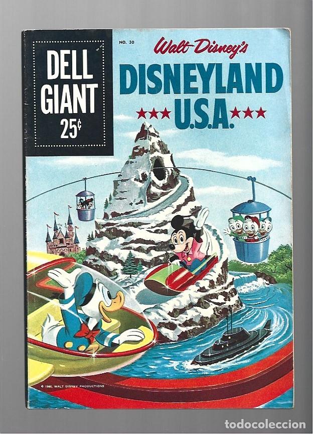 Comics: Disneyland U.S.A. 30, 1960, Dell Publishing, buen estado