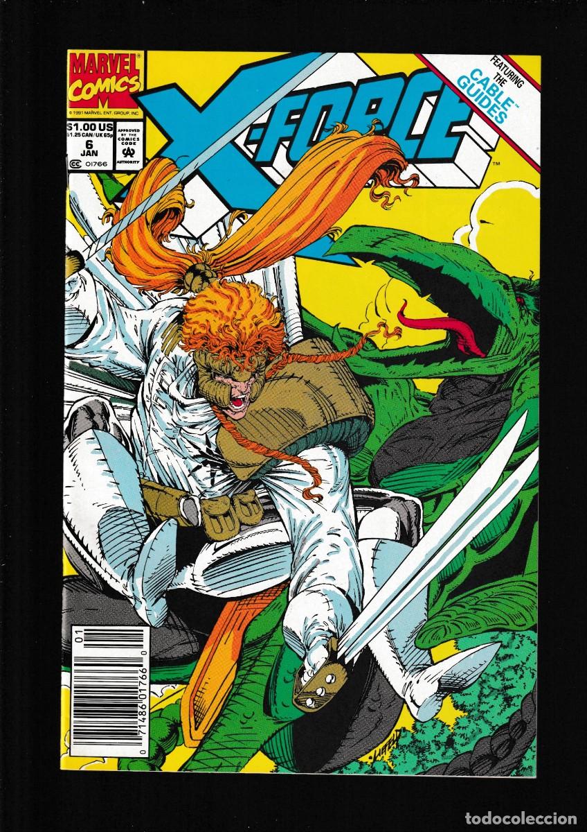 C&oacute;mics: X-FORCE 6 - MARVEL 1992 VFN/NM / ROB LIEFELD - Foto 1