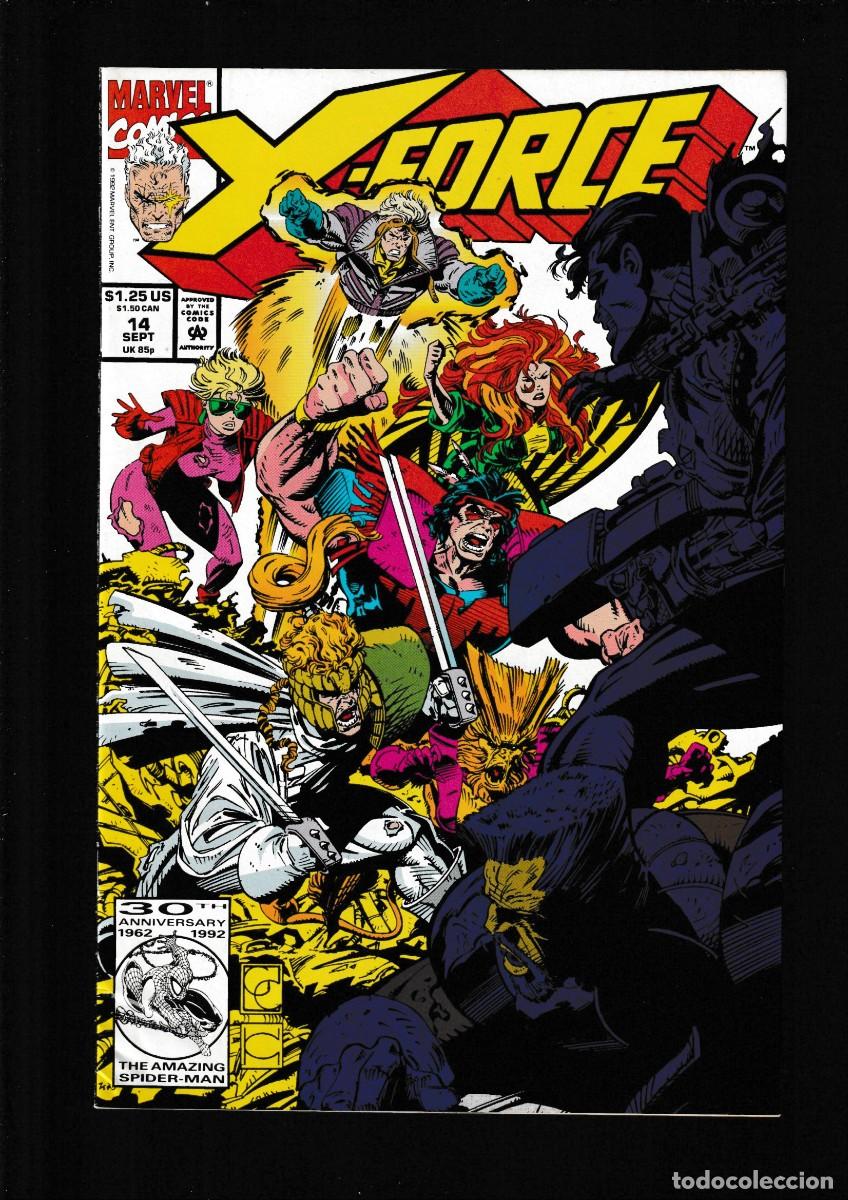 C&oacute;mics: X-FORCE 14 - MARVEL 1992 VFN / NICIEZA & SHOEMAKER - Foto 1