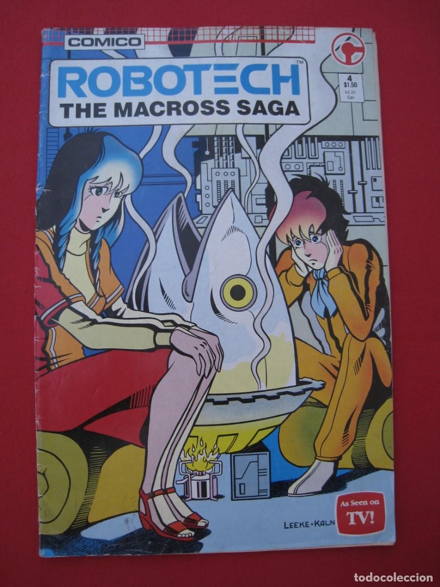 C&oacute;mics: ROBOTECH - THE MACROSS SAGA - N&ordm; 4 - COMICO - EN INGLES. - Foto 1