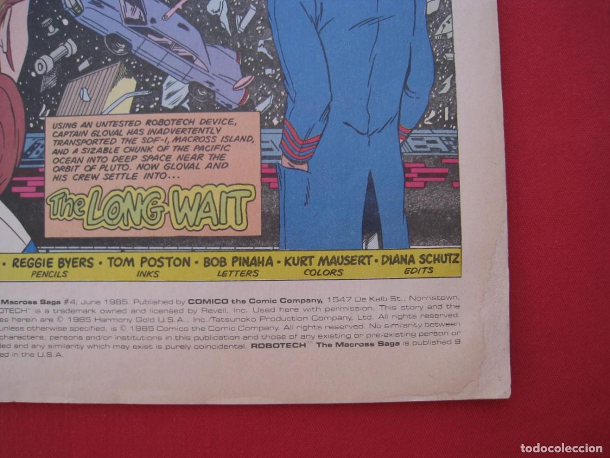 C&oacute;mics: ROBOTECH - THE MACROSS SAGA - N&ordm; 4 - COMICO - EN INGLES. - Foto 7