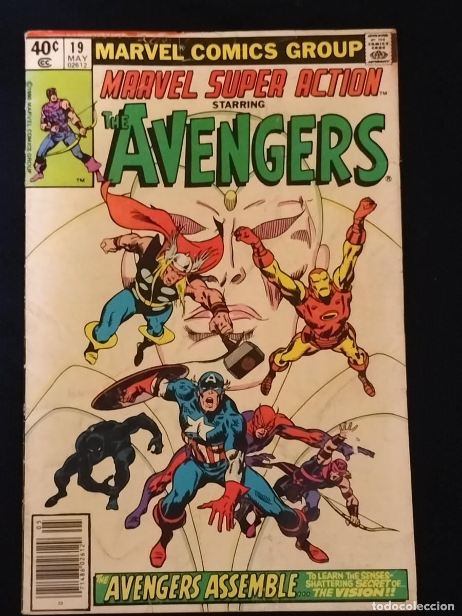 C&oacute;mics: Avengers,Marvel Comics,Edici&oacute;n USA de 1980. - Foto 1