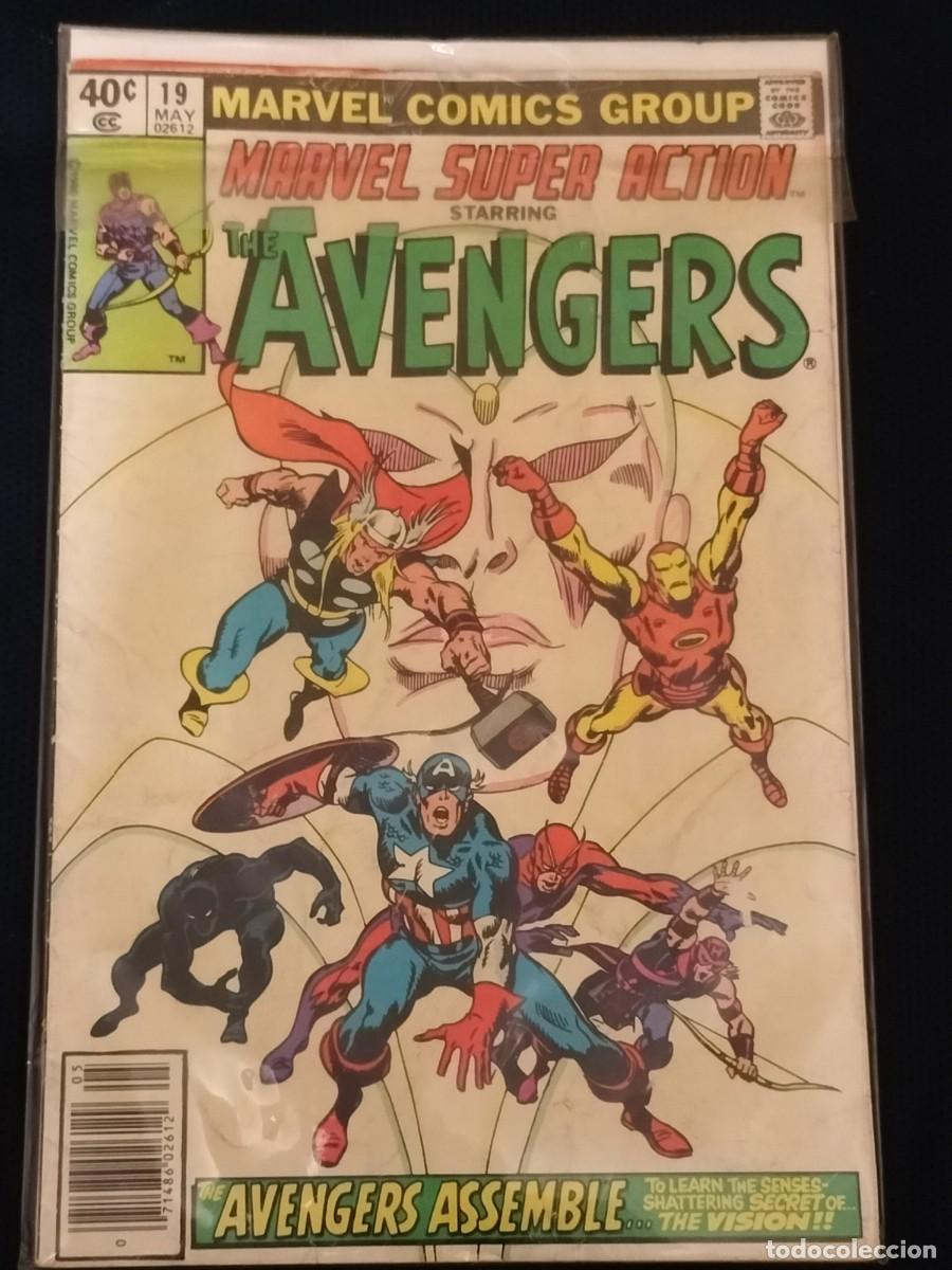C&oacute;mics: Avengers,Marvel Comics,Edici&oacute;n USA de 1980. - Foto 3