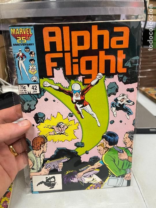 C&oacute;mics: marvel comics group alpha flight issue 42 - Foto 1