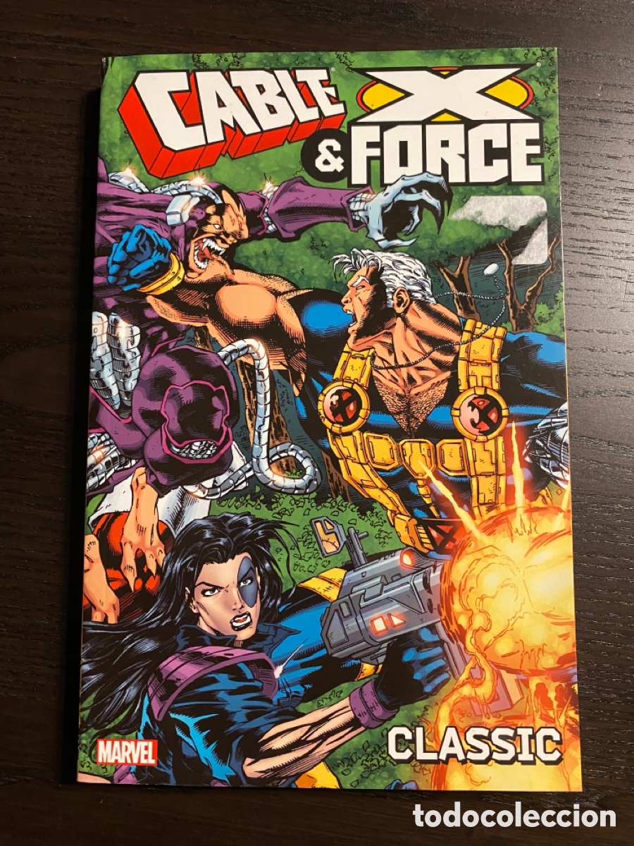 C&oacute;mics: CABLE & X-FORCE CLASSIC VOL. 1 &ndash; TPB Marvel &ndash; Cable, Deadpool &ndash; X-Men 90s &ndash; Jeph Loeb - Foto 1