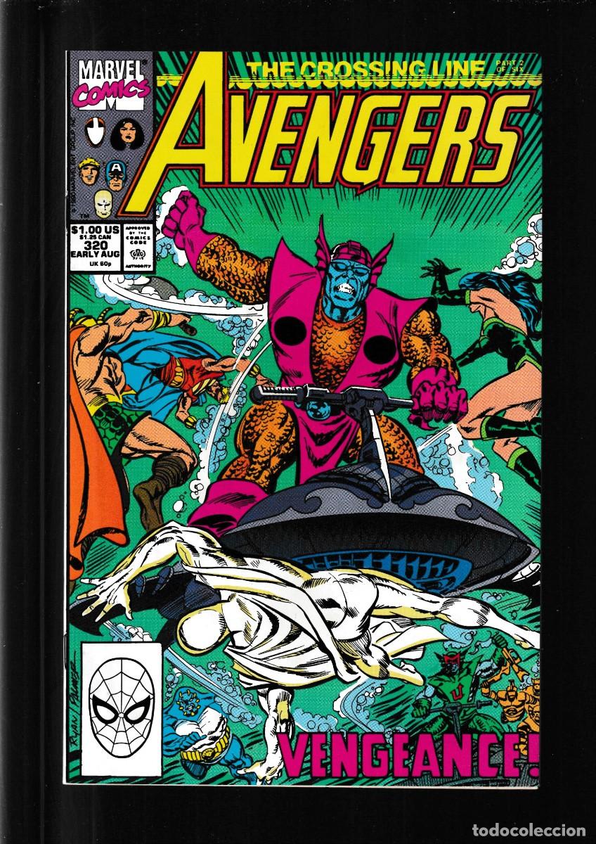 C&oacute;mics: AVENGERS 320 - MARVEL 1990 VFN/NM - Foto 1
