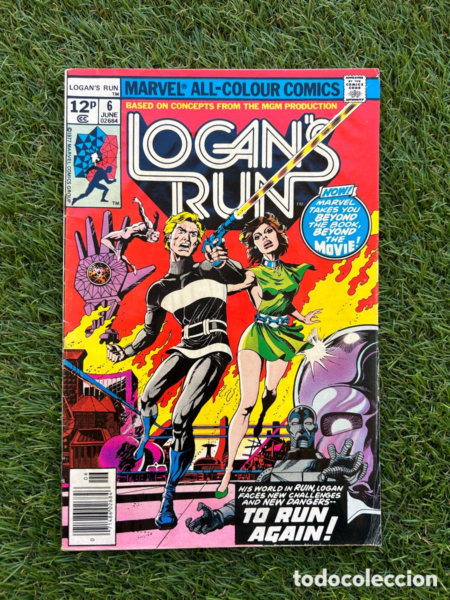 C&oacute;mics: Logans Run #6 Marvel 1977 - Foto 1