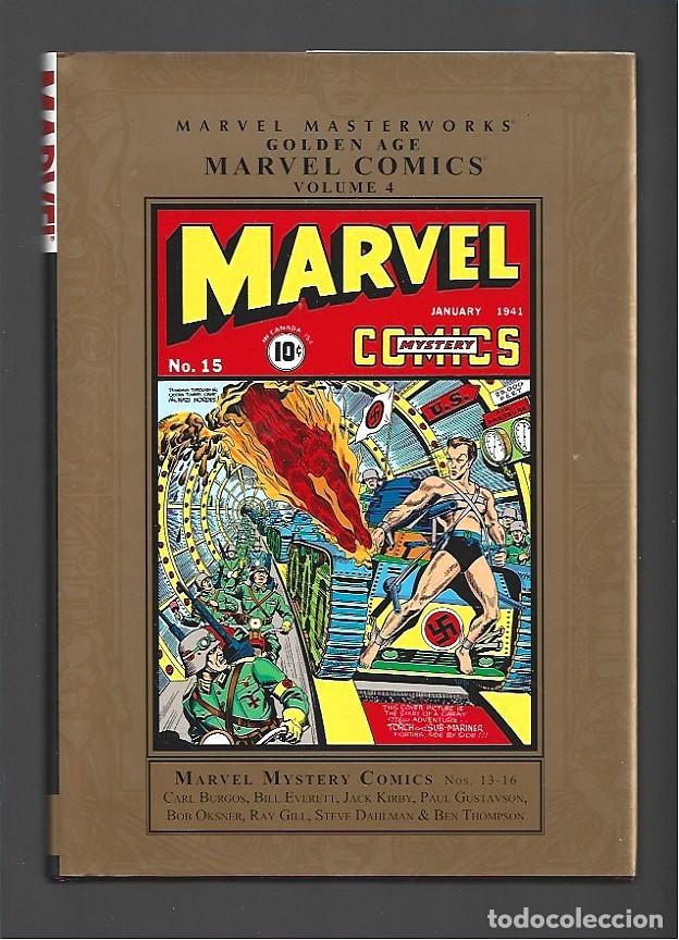 Fumetti: Marvel Masterworks Golden age, Marvel comics volume 4 (13-16), 2009, Marvel, impecable