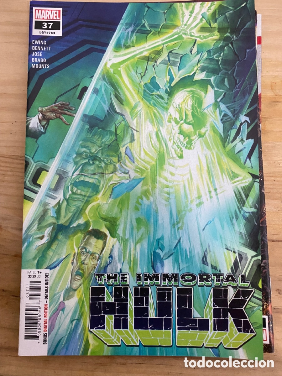 C&oacute;mics: The Immortal Hulk #37 (2020) Marvel Ewing Bennet - Foto 1