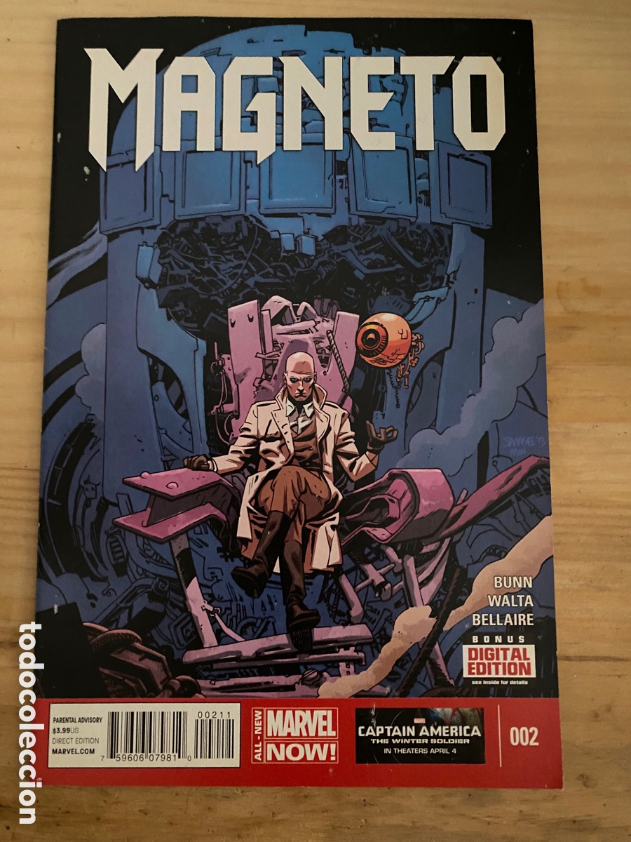 C&oacute;mics: Magneto #2 (2014) Marvel Bunn Walta - Foto 1
