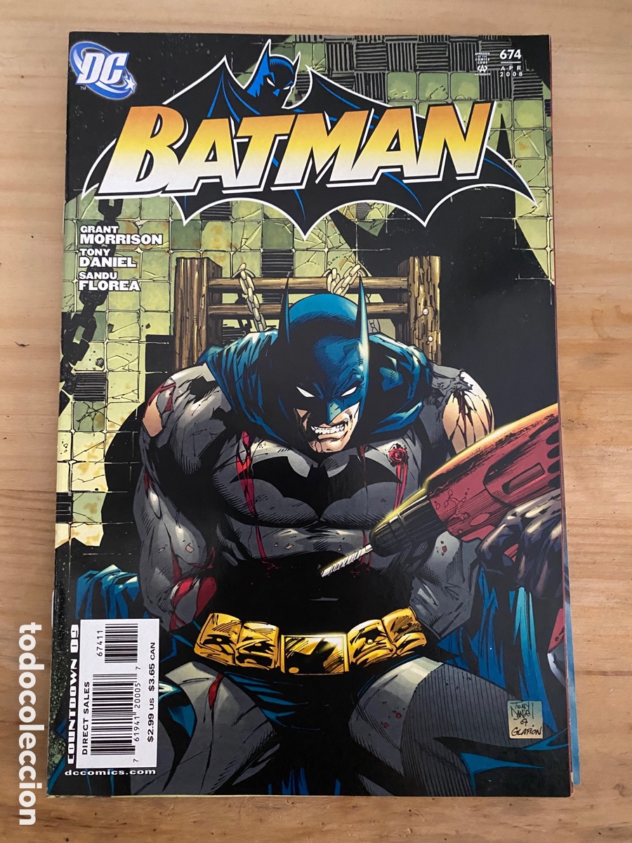 C&oacute;mics: Batman #674 (2008) DC Morrison Daniel - Foto 1