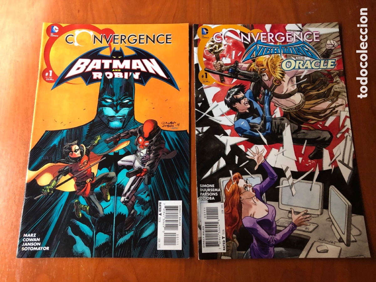 C&oacute;mics: CONVERGENCE DC COMICS-22 COMICS-TODOS N&deg;1-EN INGLES. - Foto 2