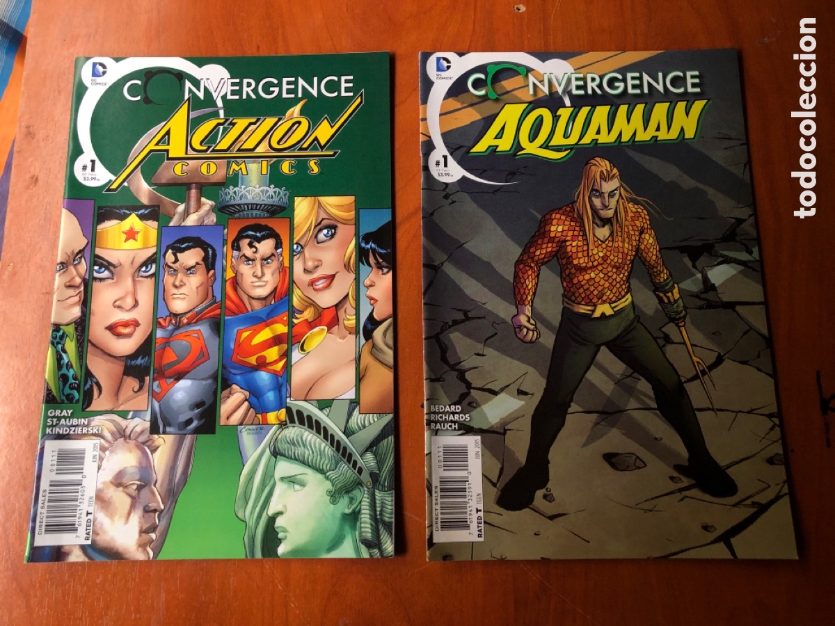 C&oacute;mics: CONVERGENCE DC COMICS-22 COMICS-TODOS N&deg;1-EN INGLES. - Foto 3
