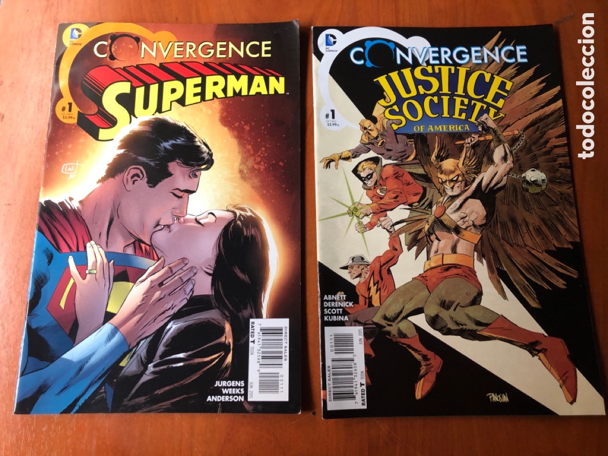 C&oacute;mics: CONVERGENCE DC COMICS-22 COMICS-TODOS N&deg;1-EN INGLES. - Foto 6