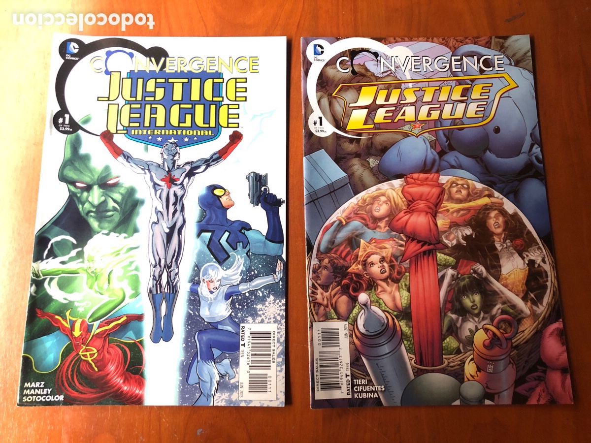 C&oacute;mics: CONVERGENCE DC COMICS-22 COMICS-TODOS N&deg;1-EN INGLES. - Foto 7