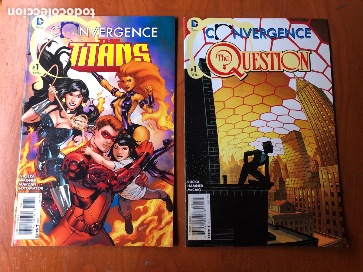 C&oacute;mics: CONVERGENCE DC COMICS-22 COMICS-TODOS N&deg;1-EN INGLES. - Foto 8