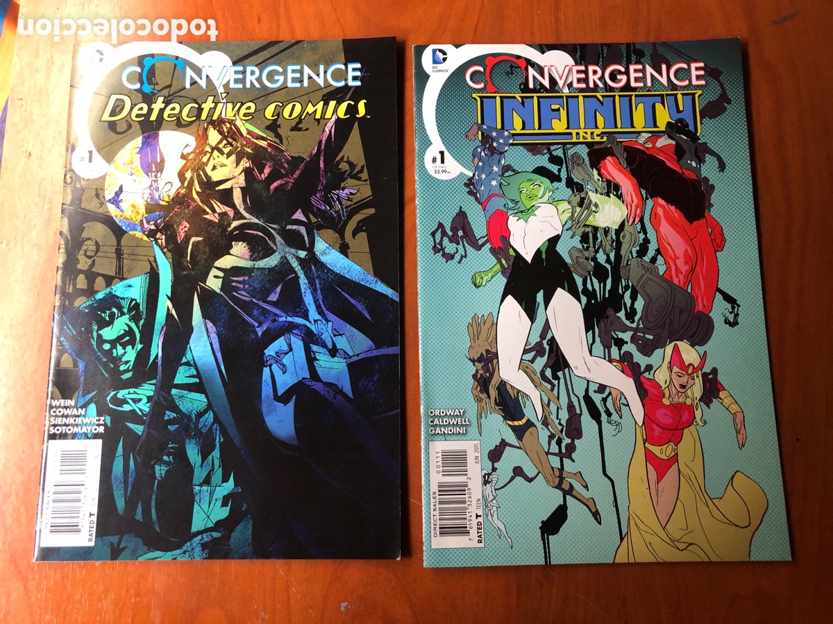 C&oacute;mics: CONVERGENCE DC COMICS-22 COMICS-TODOS N&deg;1-EN INGLES. - Foto 9