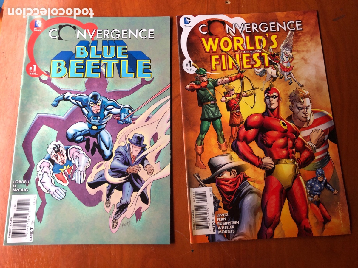 C&oacute;mics: CONVERGENCE DC COMICS-22 COMICS-TODOS N&deg;1-EN INGLES. - Foto 11