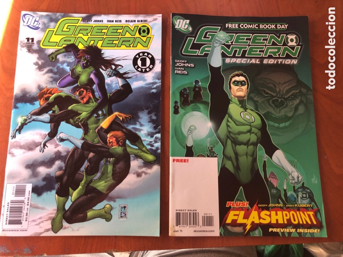 C&oacute;mics: GREEN LANTERN-DC COMICS-2 COMICS-EN INGLES. - Foto 1