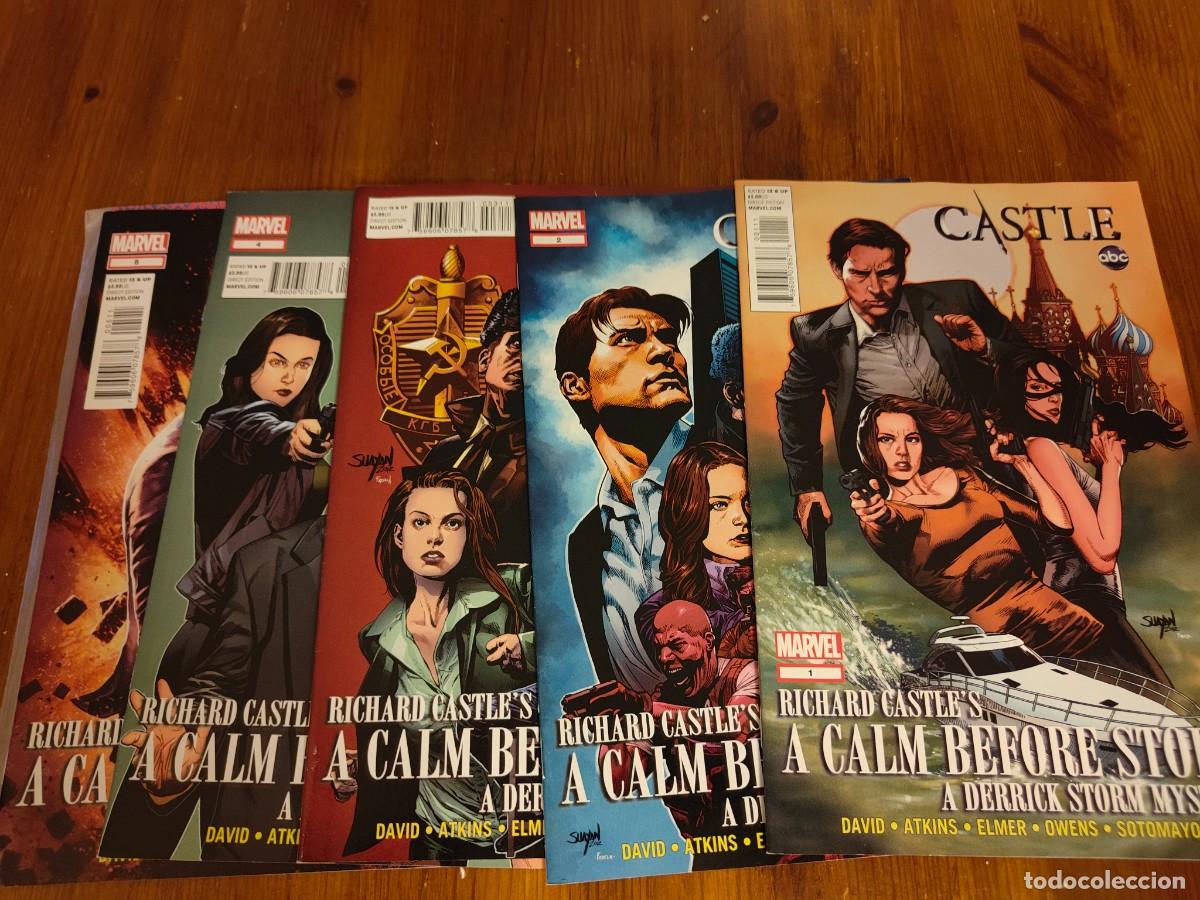 Fumetti: Richard Castle A Calm Before Storm Complete 1 2 3 4 5 Marvel