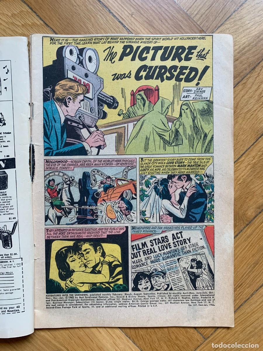 C&oacute;mics: Adventures Into The Unknown 137 - ACG Comics 1963 - Foto 3