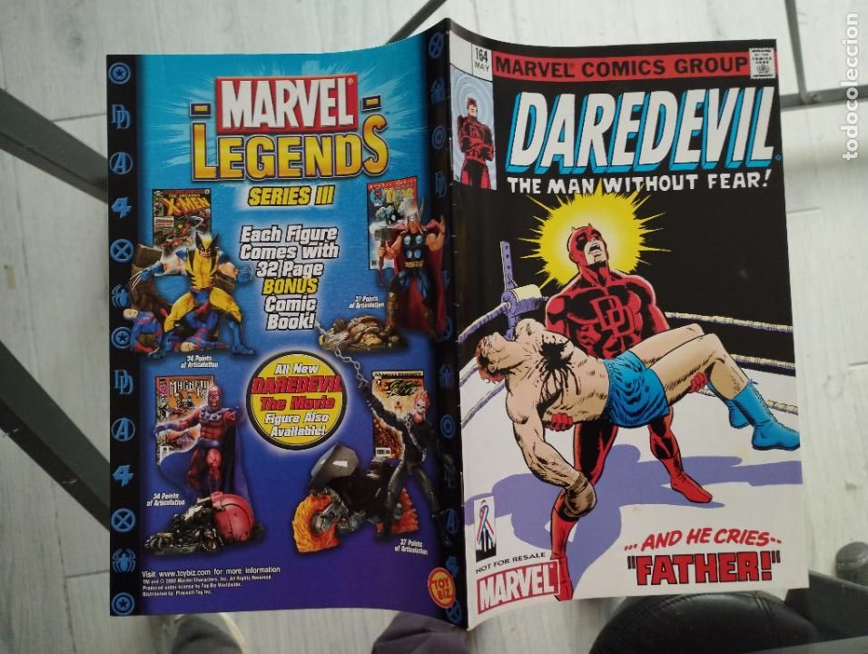 C&oacute;mics: DAREDEVIL 164 FRANK MILLER MARVEL - Foto 1