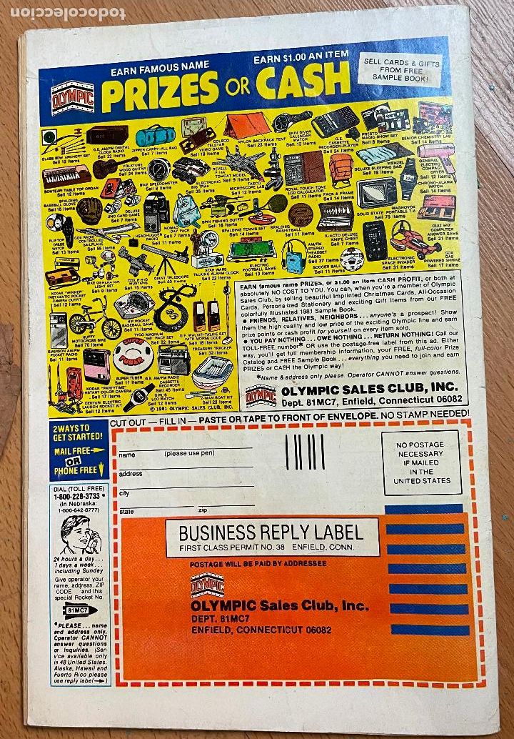 C&oacute;mics: SPIDER MAN Numero 59, COMIC USA, 1985 - Foto 3
