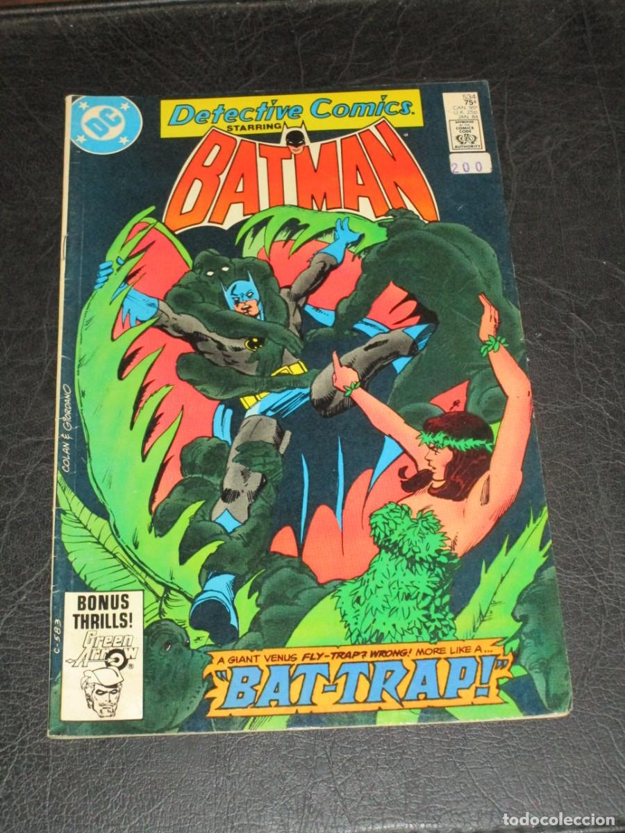 C&oacute;mics: DETECTIVE COMICS n&ordm; 534 &ndash; BATMAN - DC Comics 1984- C&Oacute;MIC ORIGINAL AMERICANO. - Foto 2