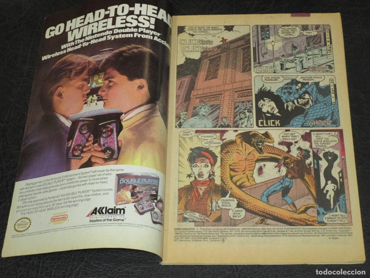 C&oacute;mics: HAWK and DOVE n&ordm; 8 - DC Comics 1990 - C&Oacute;MIC ORIGINAL AMERICANO. - Foto 3