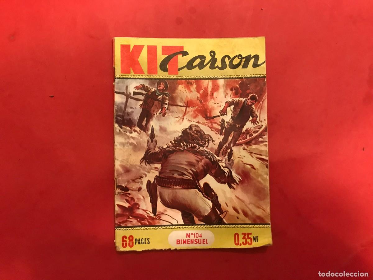 C&oacute;mics: KIT Carson comic n&ordm; 104 en (frances) de 1960 - Foto 1
