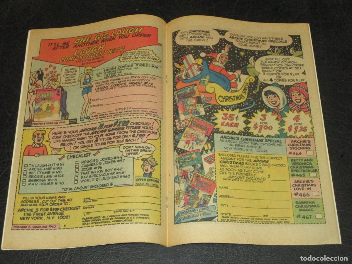 C&oacute;mics: COMIC PEP N&ordm; 332 &ndash; ARGHIE COMIC 1977 - C&Oacute;MIC ORIGINAL AMERICANO - Foto 4