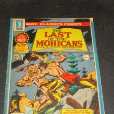Cómics: MARVEL CLASSICS COMICS #1 THE LAST OF THE MOHICANS – FALCON COMICS 1976-ORIGINAL USA