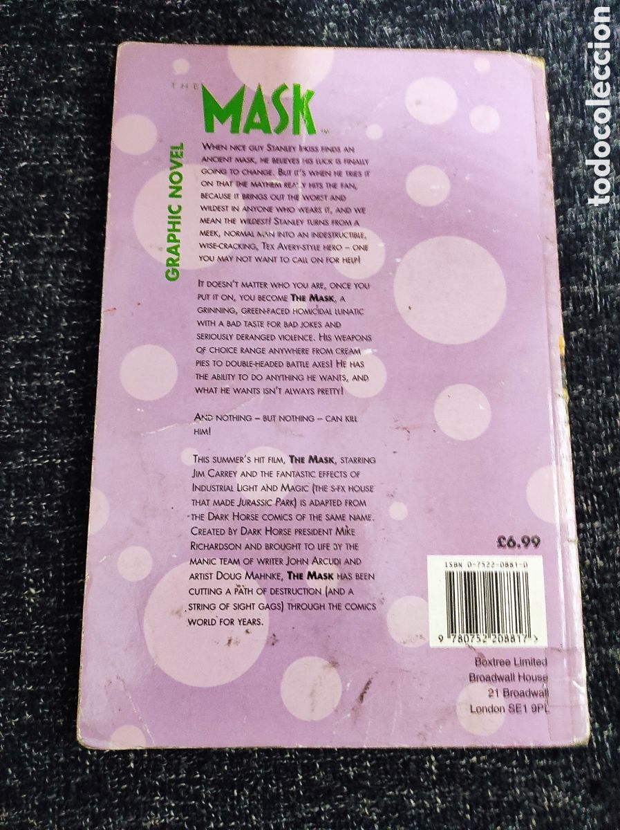C&oacute;mics: MASK - ADAPTACION A LA PELICULA LA MASCARA - COMIC EN INGLES - Foto 4