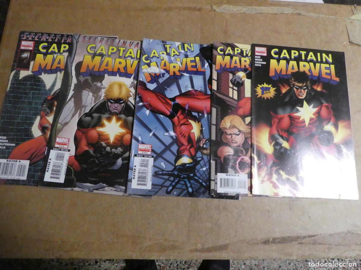 C&oacute;mics: Captain Marvel, secret invasion, miniserie de 5 n&uacute;meros - Foto 1