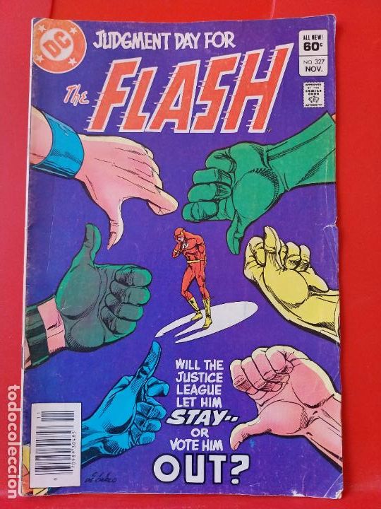 C&oacute;mics: The Flash DC Comics n&ordm; 327 1983 en ingles - Foto 1