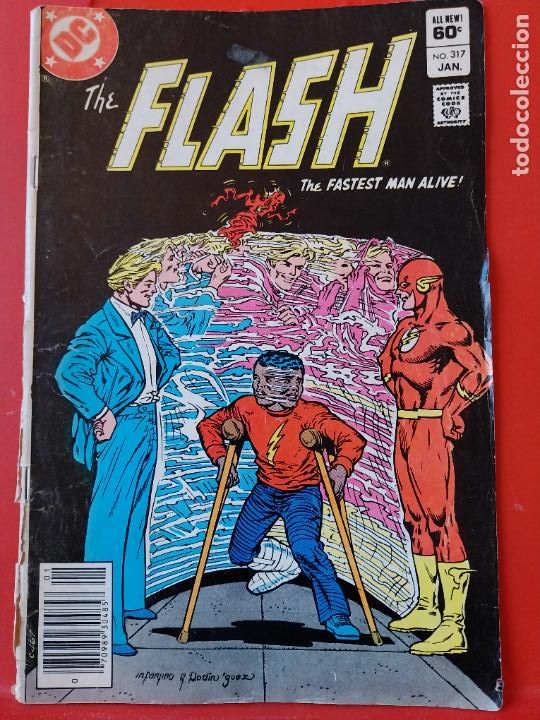 C&oacute;mics: Tebeo Flash Dc Comics n&ordm; 317 1983 esta en ingles - Foto 1