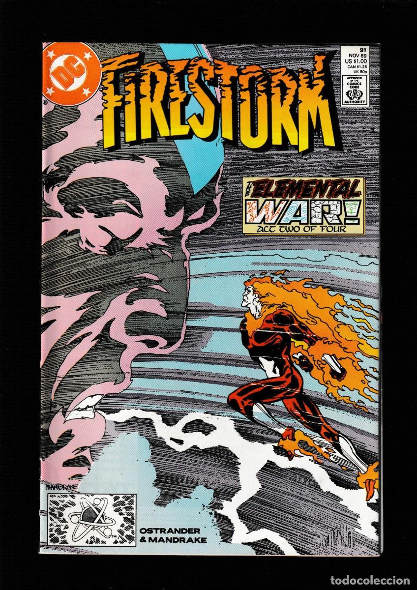 C&oacute;mics: FIRESTORM 91 - DC 1989 VFN / OSTRANDER & MANDRAKE - Foto 1