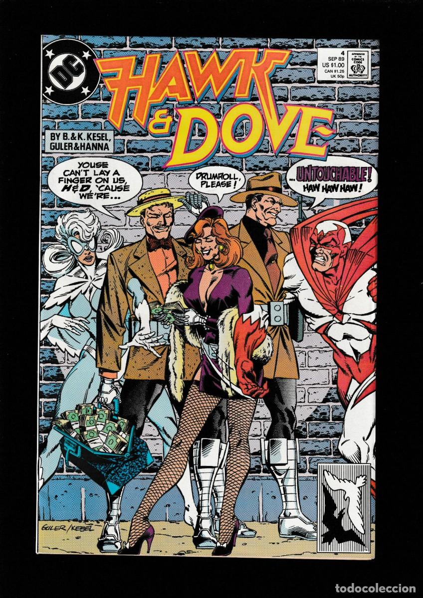 C&oacute;mics: HAWK & DOVE 4 - DC 1989 VFN/NM - Foto 1