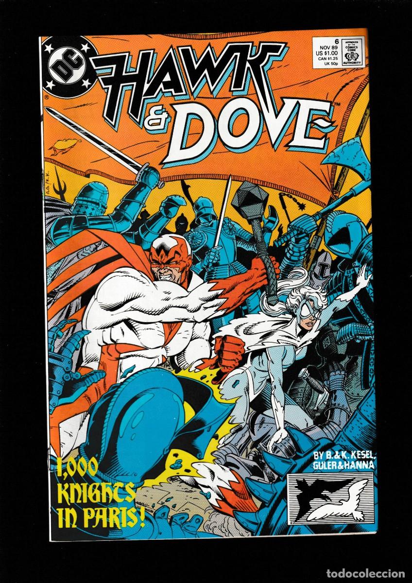 C&oacute;mics: HAWK & DOVE 6 - DC 1989 VFN/NM - Foto 1