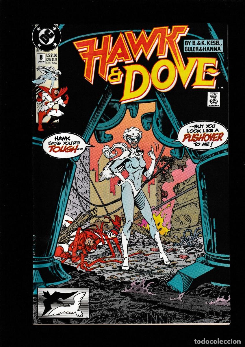 C&oacute;mics: HAWK & DOVE 8 - DC 1990 VFN/NM - Foto 1