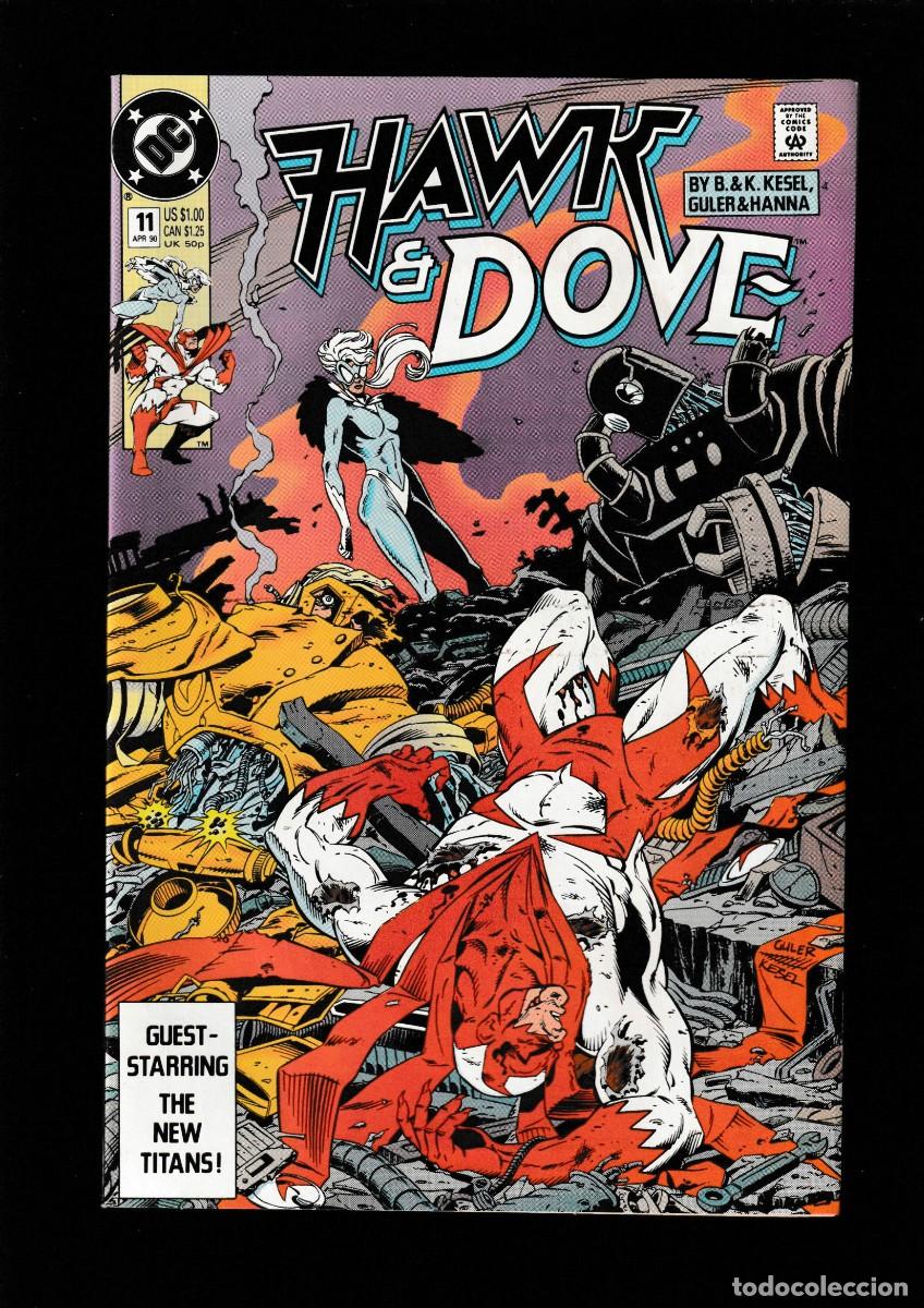 C&oacute;mics: HAWK & DOVE 11 - DC 1990 VFN/NM - Foto 1