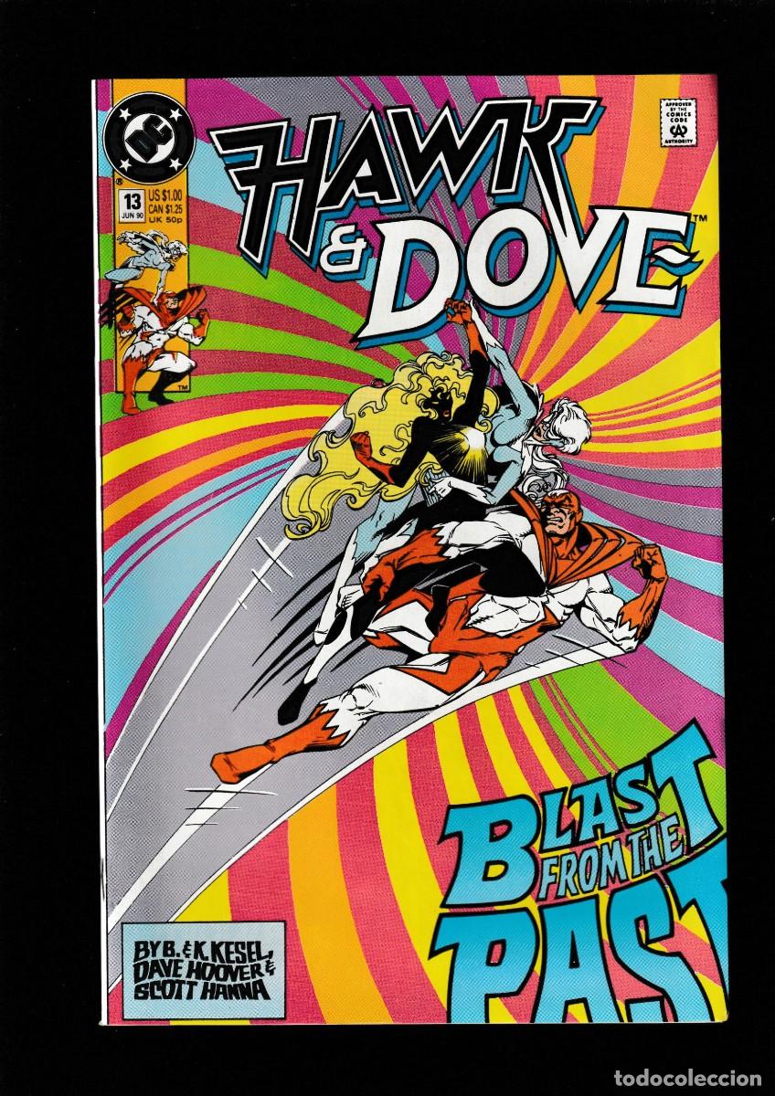 C&oacute;mics: HAWK & DOVE 13 - DC 1990 VFN/NM - Foto 1