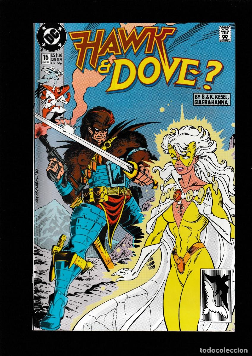 C&oacute;mics: HAWK & DOVE 15 - DC 1990 VFN/NM - Foto 1