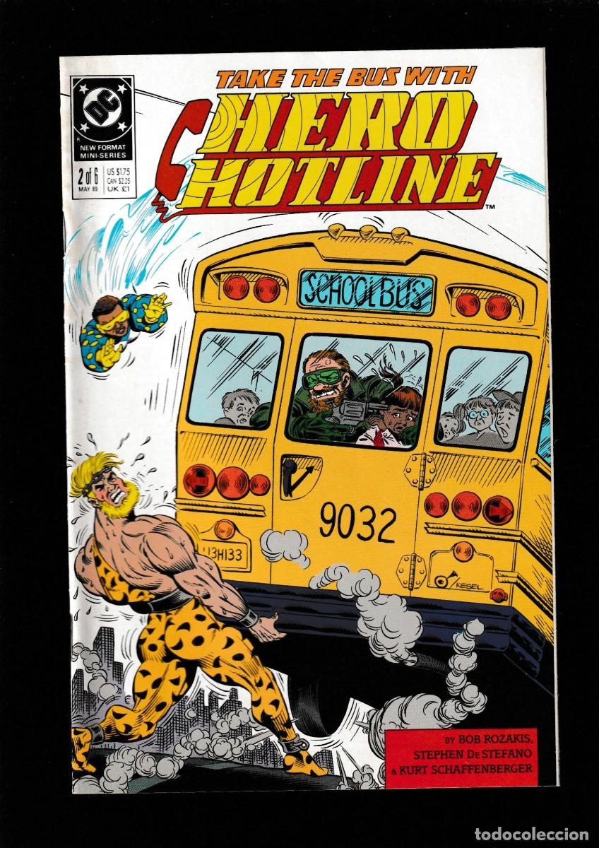 C&oacute;mics: HERO HOTLINE 2 - DC 1989 VFN/NM - Foto 1