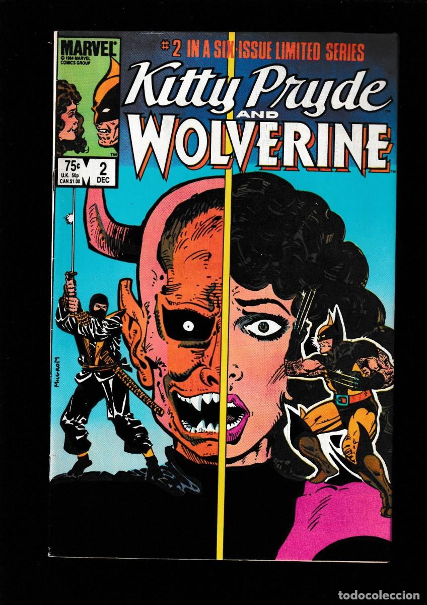 C&oacute;mics: KITTY PRYDE AND WOLVERINE 2 - MARVEL 1984 FN - Foto 1