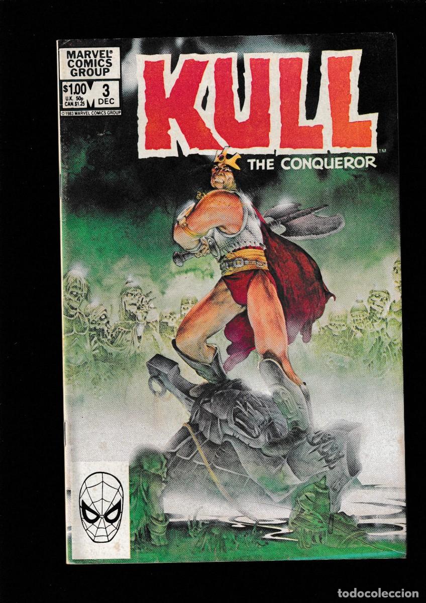 C&oacute;mics: KULL THE CONQUEROR 3 - MARVEL 1983 VFN / JOHN BUSCEMA - Foto 1